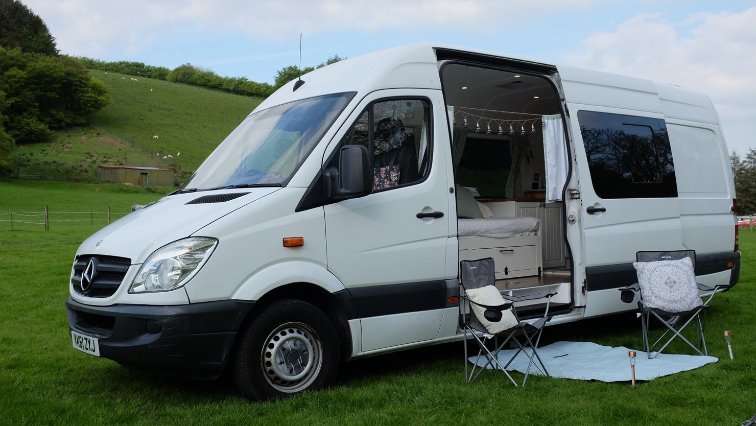 Campervan hire Weston-super-Mare - Mercedes Nyla the Sprinter