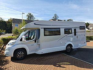 Motorhome hire peebles