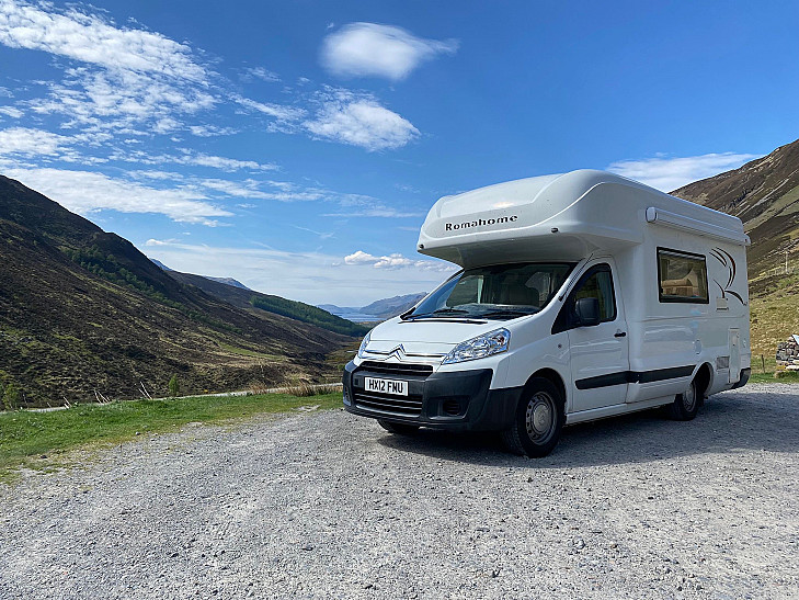 Citroen R40 Romahome hire Inverness