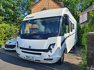 Fiat ITINEO Motorhome  for hire in  Aberdare
