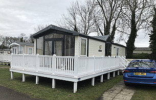 Swift Champagne Static Caravan  for hire in  Poole