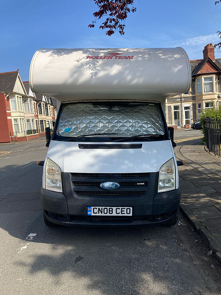 Ford Transit Autoroller 500 hire Cardiff