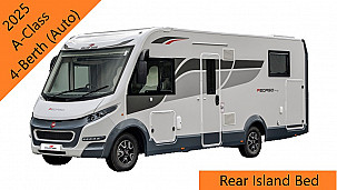 2025 A-Class Pegaso 740 (Auto) Motorhome  for hire in  Northwich