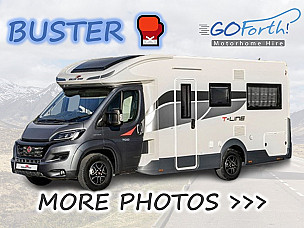 Rollerteam T-Line 700 [Buster 🥊] Motorhome  for hire in  Cowdenbeath