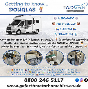 Motorhome hire Cowdenbeath