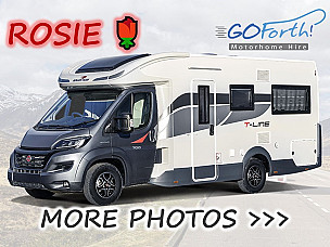 Rollerteam T-Line 740 [Rosie 🌹] Motorhome  for hire in  Cowdenbeath