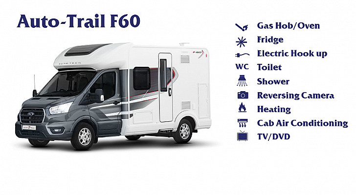 Auto Trail F60 hire Inverness