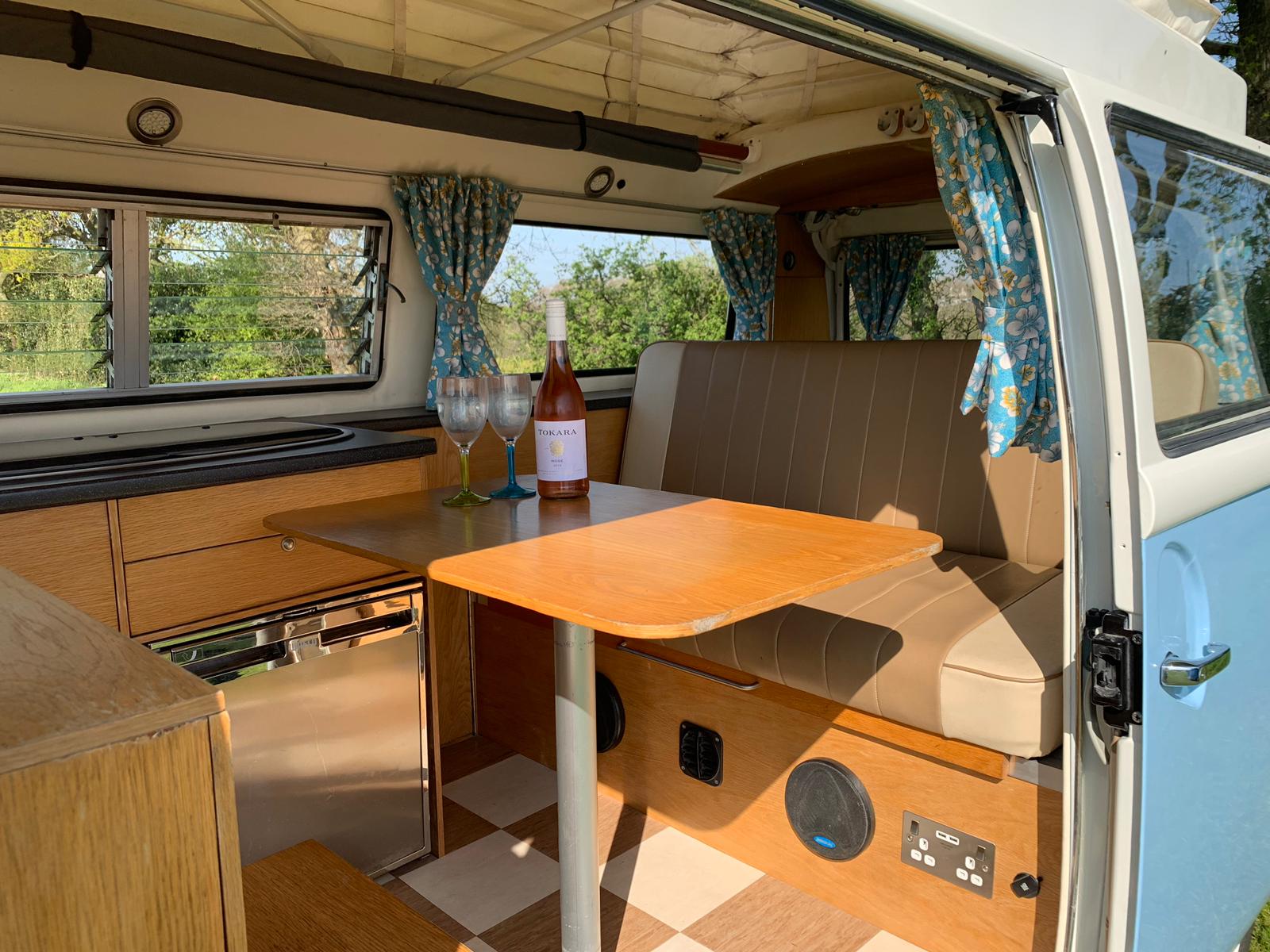 Motorhome Hire Huddersfield - Volkswagen 1973 T2 Baywindow Campervan