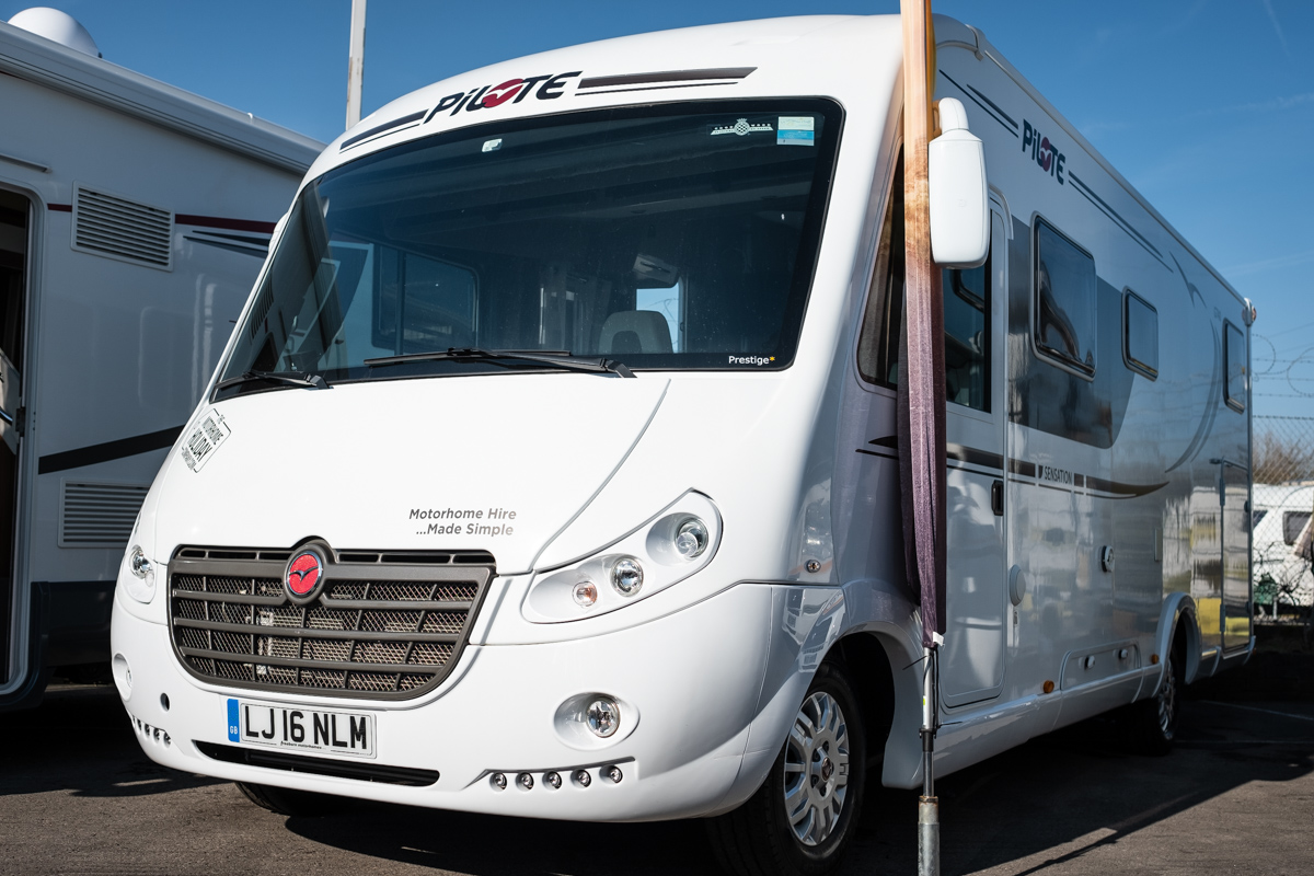 Motorhome hire Bristol Pilote Sensation 740 G