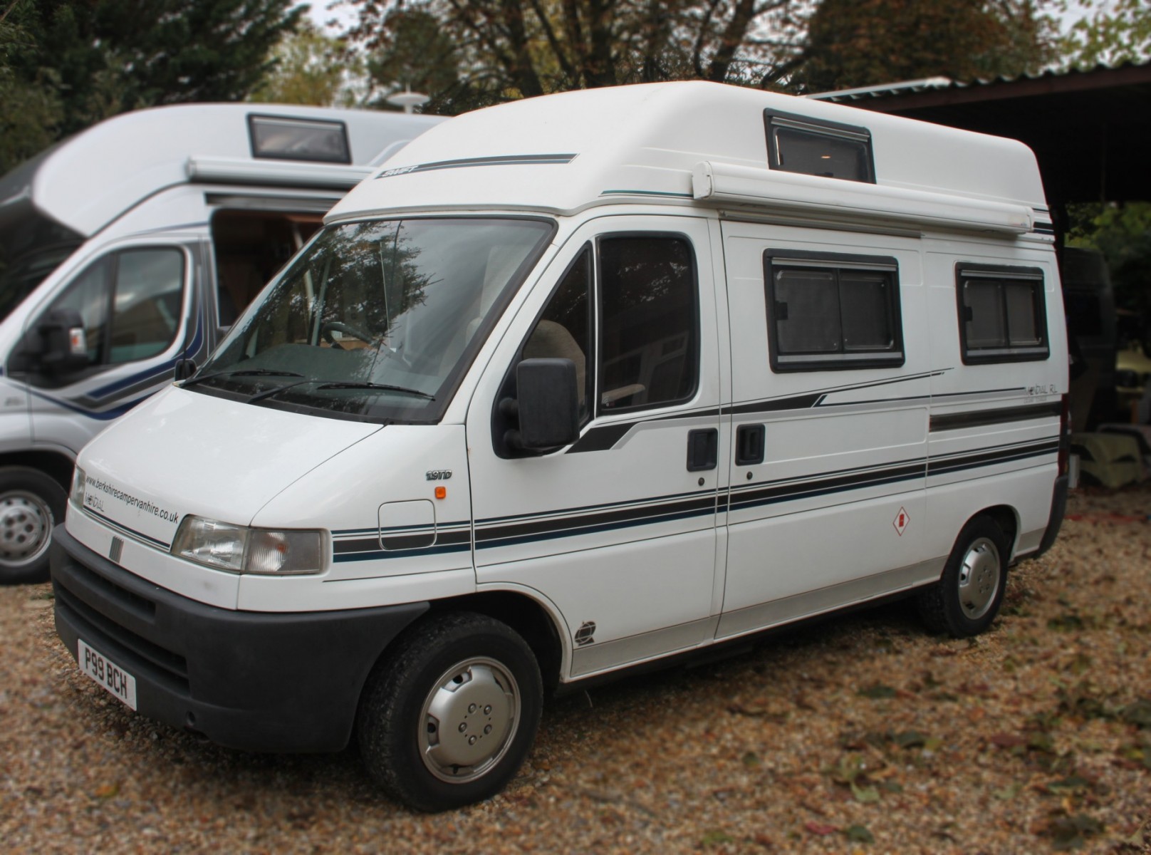 Campervan hire Thatcham, Headley Fiat Ducato Swift Mondial