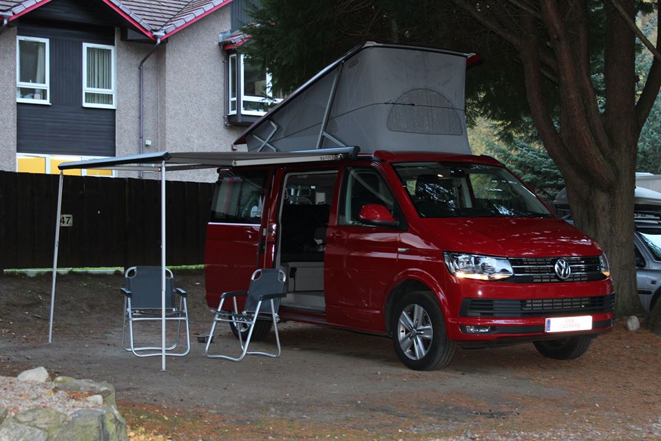 Campervan hire Liverpool - VW California 4 Berth Automatic Campervan